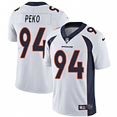 Nike Denver Broncos #94 Domata Peko White NFL Vapor Untouchable Limited Jersey,baseball caps,new era cap wholesale,wholesale hats